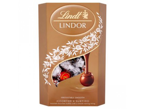 Lindt Lindor конфеты ассорти с кремовой начинкой 337 г